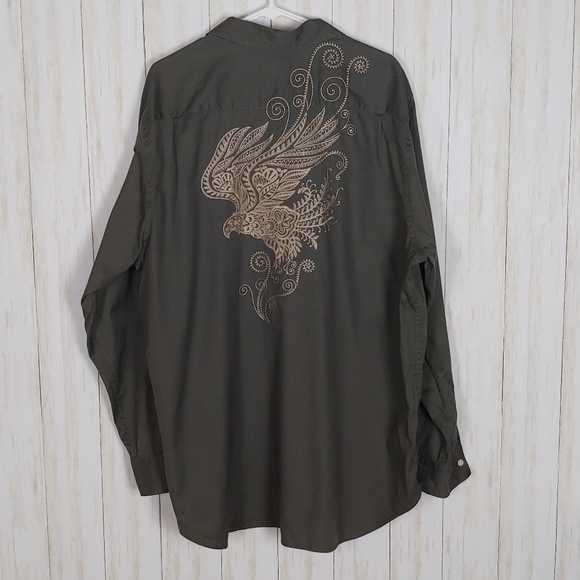 Lucky Brand Other - 🍀 Lucky Brand Embroidered Shirt